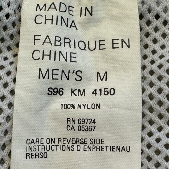 Columbia Casual Swim Shorts Mens Size Medium Khaki Elastic Belted Waist Pockets - Picture 8 of 9